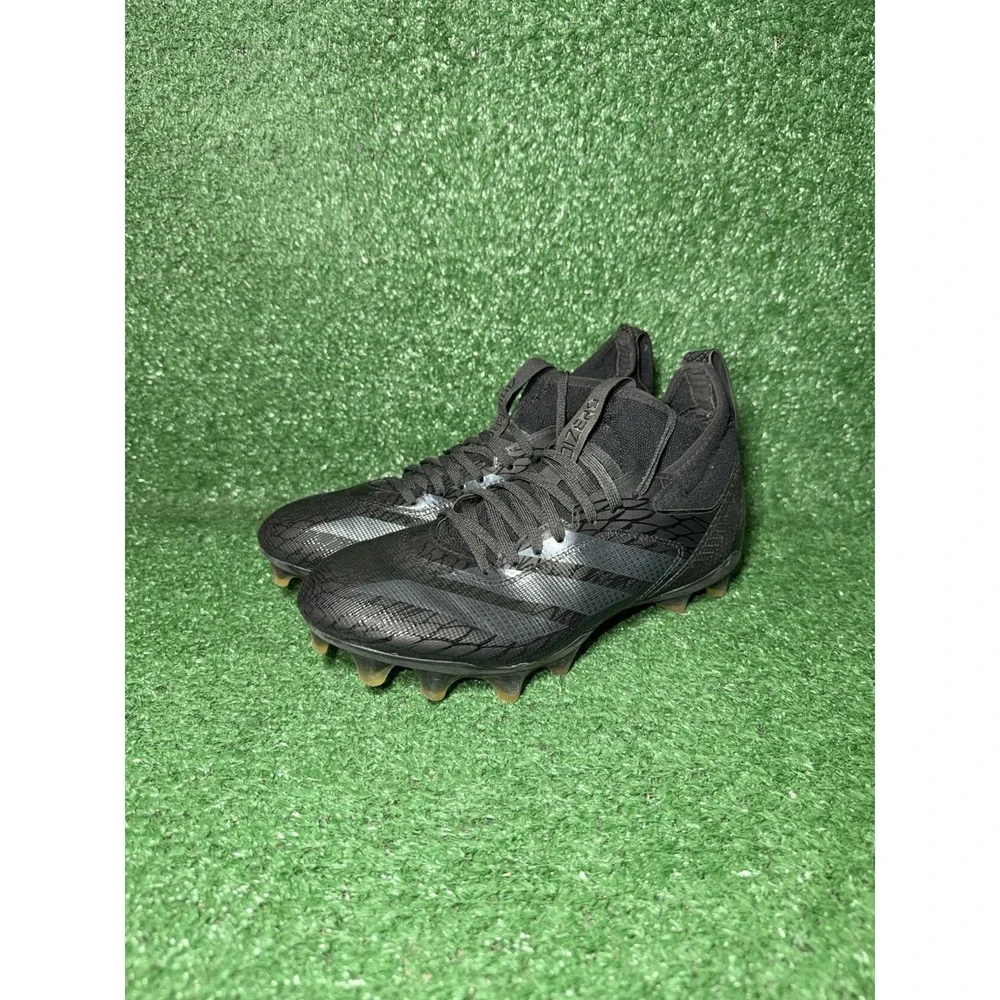 Adidas Adizero Electric Football Cleats Black Sport Shoes Mens Size 8 IH0885